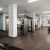 a gym with exercise equipment